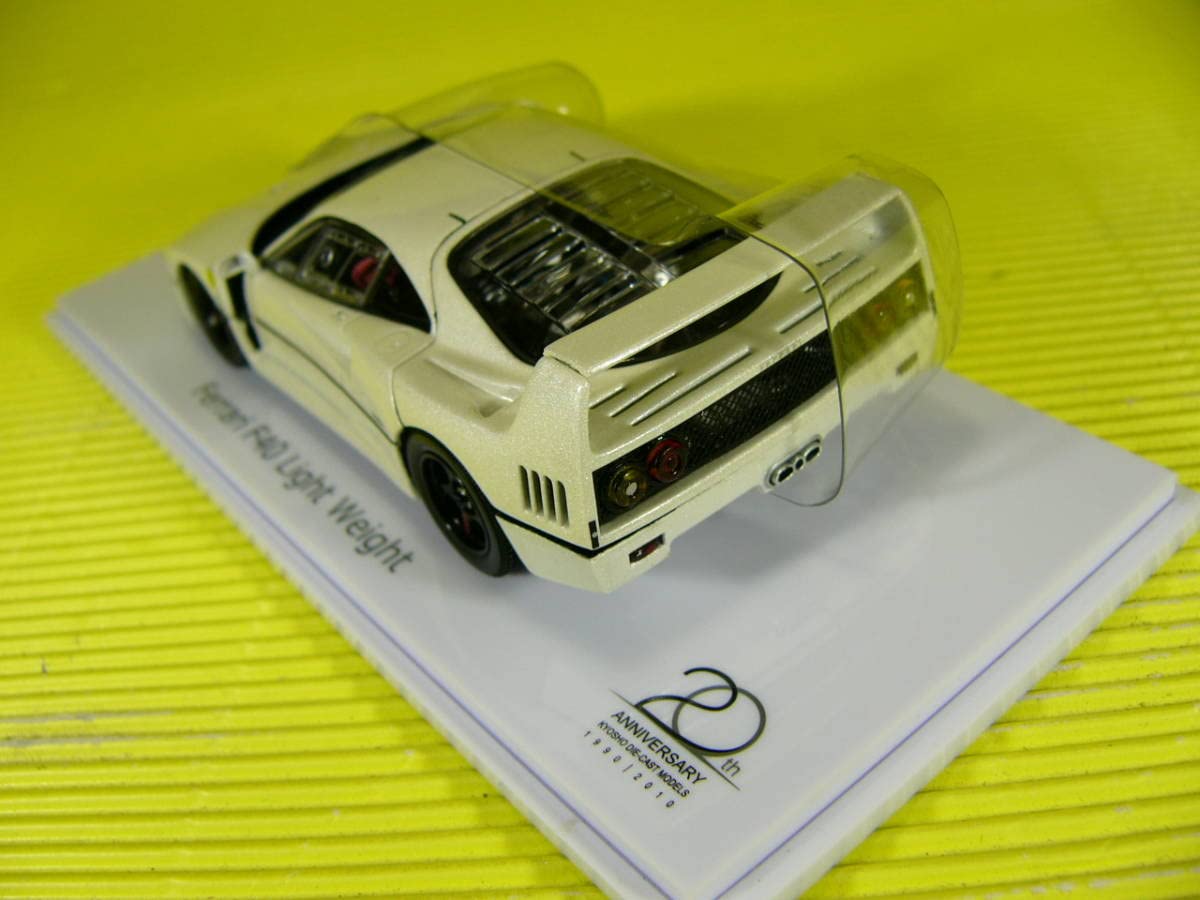 Amazon.co.jp: Kyosho 1/43 Ferrari F40 Light Weight Pearl White
